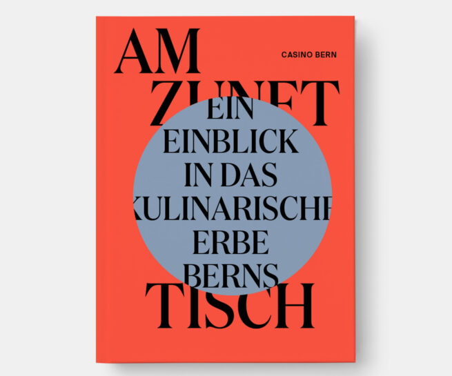 Buchcover Am Zunfttisch, Casino Bern, guzo